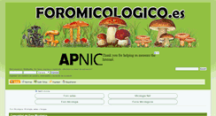 Desktop Screenshot of foromicologico.es